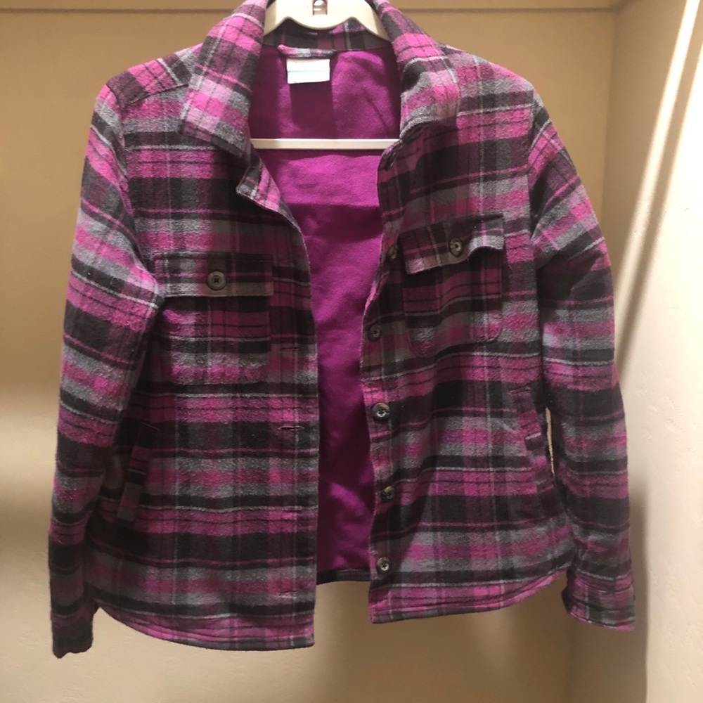 💕3 for $12 Columbia Powder Peak Shirt Jacket Med.